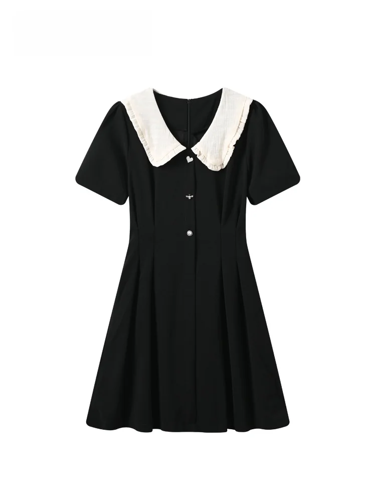Summer New plus Size Women's Dress Short Sleeve Splice Fashion Slimming Midi Skirt Casual Style Polyester Fiber Standard Fit
Summer New plus Size Women's Dress Short Sleeve Splice Fashion Slimming Midi Skirt Casual Style Polyester Fiber Standard Fit