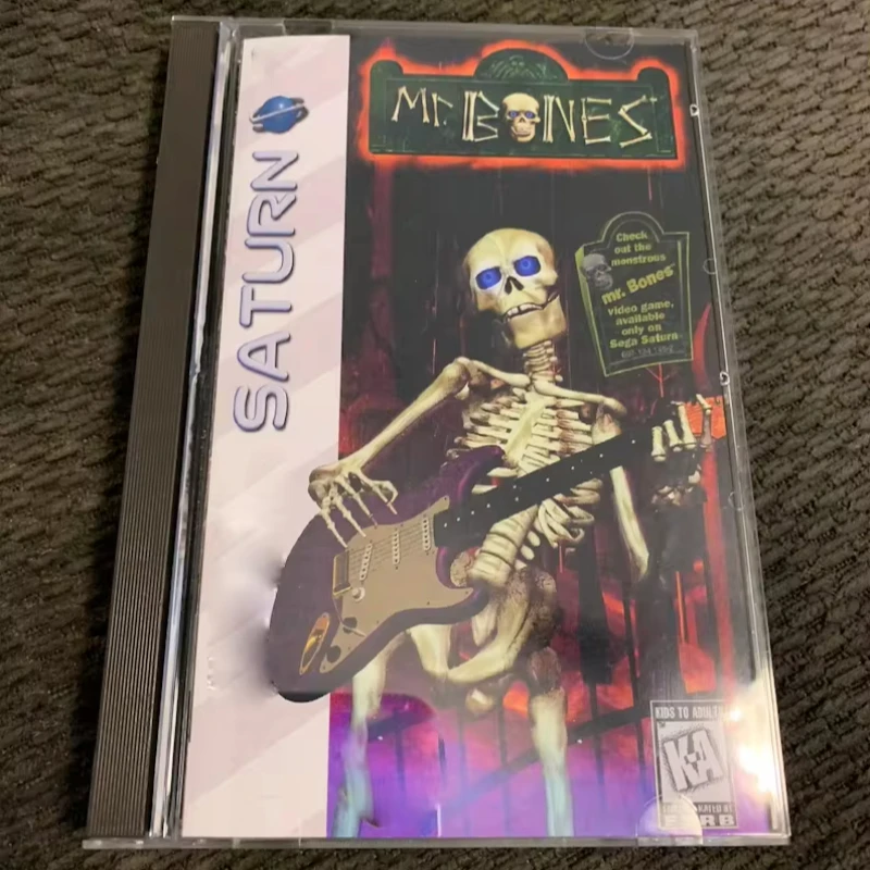 Saturn Copy Disc Game Mr Bones With Manual Unlock SS Console Game Optical Drive Retro Video Direct Reading Game
Saturn Copy Disc Game Mr Bones With Manual Unlock SS Console Game Optical Drive Retro Video Direct Reading Game
