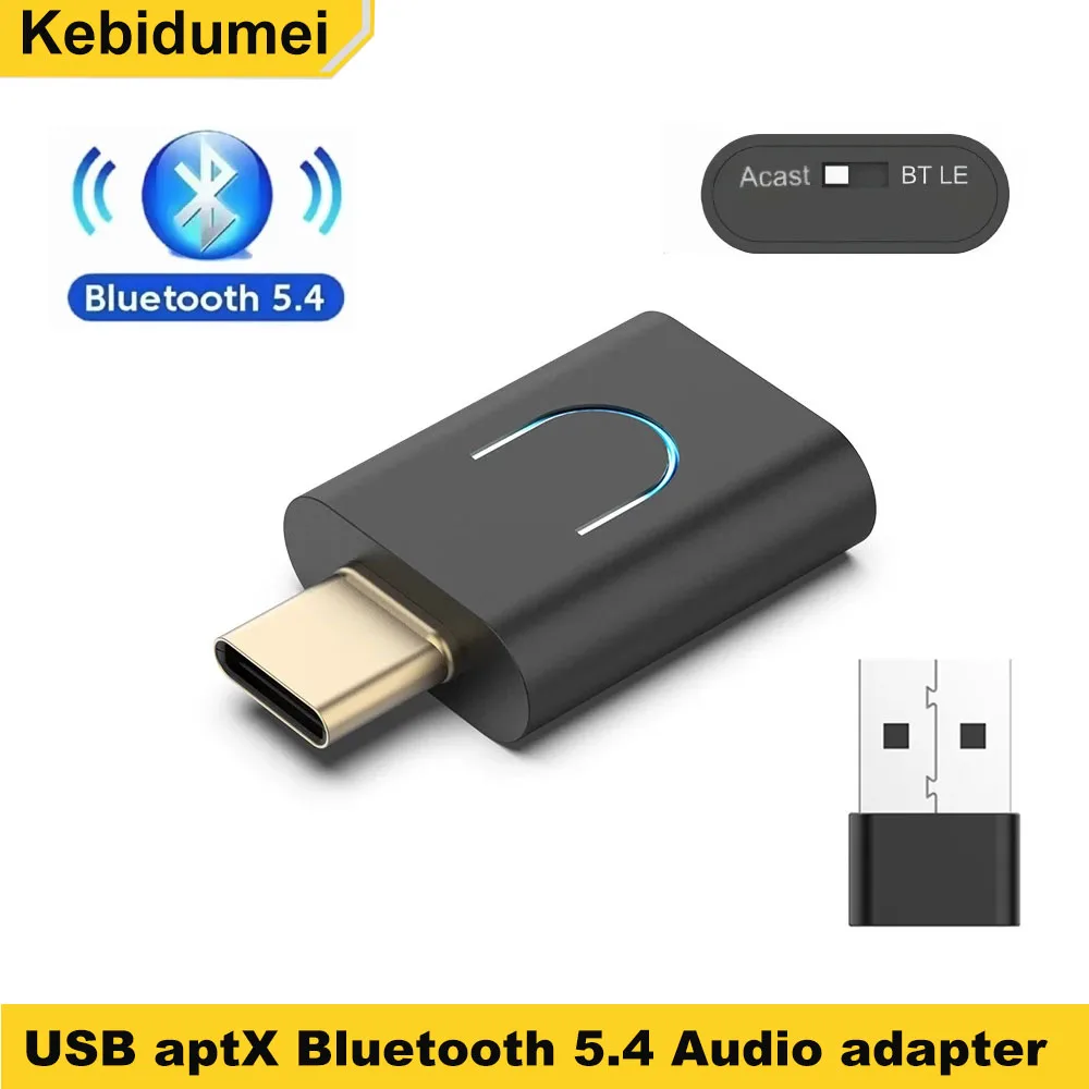 Беспроводной аудиоадаптер Bluetooth 5.4 Type-C APTX HD LL Адаптивный передатчик с низкой задержкой и Auracast для PS4, ноутбука, ПК, ТВ
Беспроводной аудиоадаптер Bluetooth 5.4 Type-C APTX HD LL Адаптивный передатчик с низкой задержкой и Auracast для PS4, ноутбука, ПК, ТВ