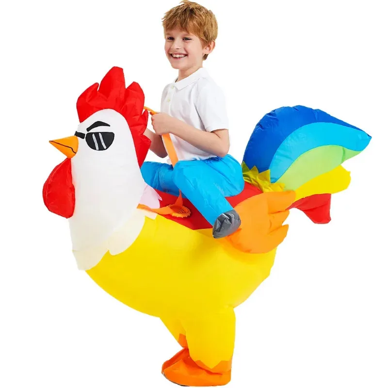 New Kids Child Inflatable Rooster Costume Shark Animal Mascot Anime Dress Suit Halloween Party Cosplay Costumes for Boys Girls
New Kids Child Inflatable Rooster Costume Shark Animal Mascot Anime Dress Suit Halloween Party Cosplay Costumes for Boys Girls