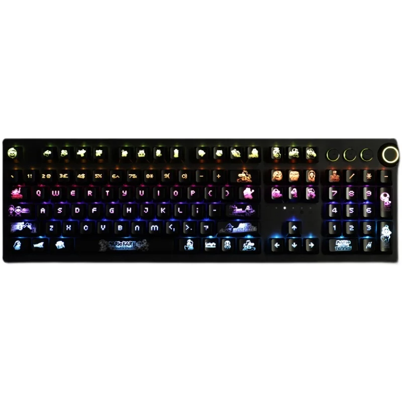 1 Set High-end Backlit Keycaps For Super M Mechanical Keyboard OEM Profile Key Caps For Corsair K70 K95 RGB Razer Cherry
1 Set High-end Backlit Keycaps For Super M Mechanical Keyboard OEM Profile Key Caps For Corsair K70 K95 RGB Razer Cherry