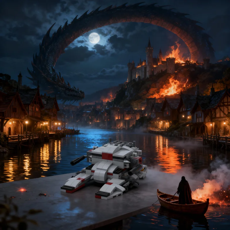 152pcs MOC Star Battle Mini Fighter Tank Alternate Build Model Building Blocks Architecture Christmas Gifts Toys Brick Kids
152pcs MOC Star Battle Mini Fighter Tank Alternate Build Model Building Blocks Architecture Christmas Gifts Toys Brick Kids