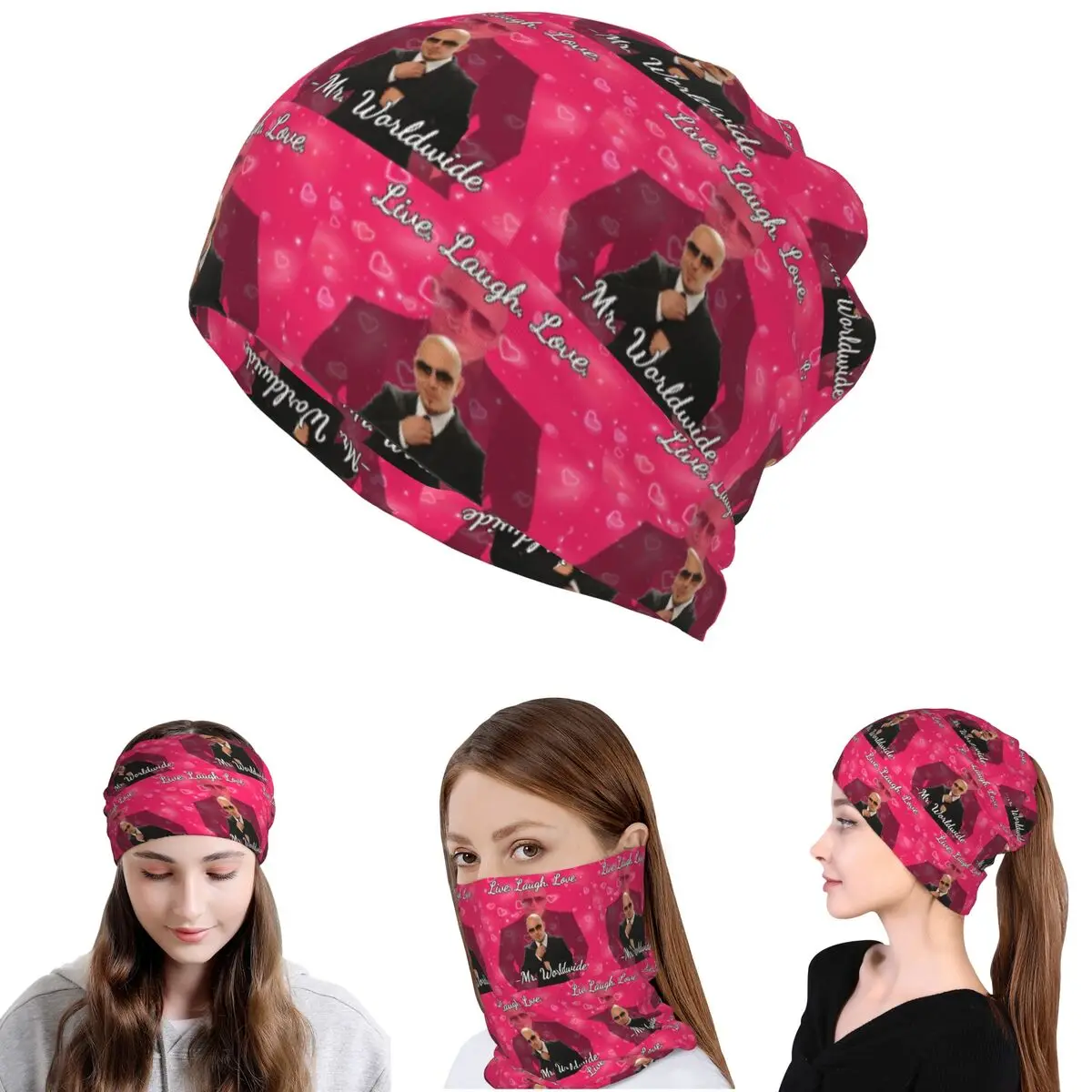 Mr Worldwide Live Laugh Love Bandana Neck Gaiter Wrap Mask Scarf Warm Headwear Beanies Hat Unisex Adult Breathable
Mr Worldwide Live Laugh Love Bandana Neck Gaiter Wrap Mask Scarf Warm Headwear Beanies Hat Unisex Adult Breathable