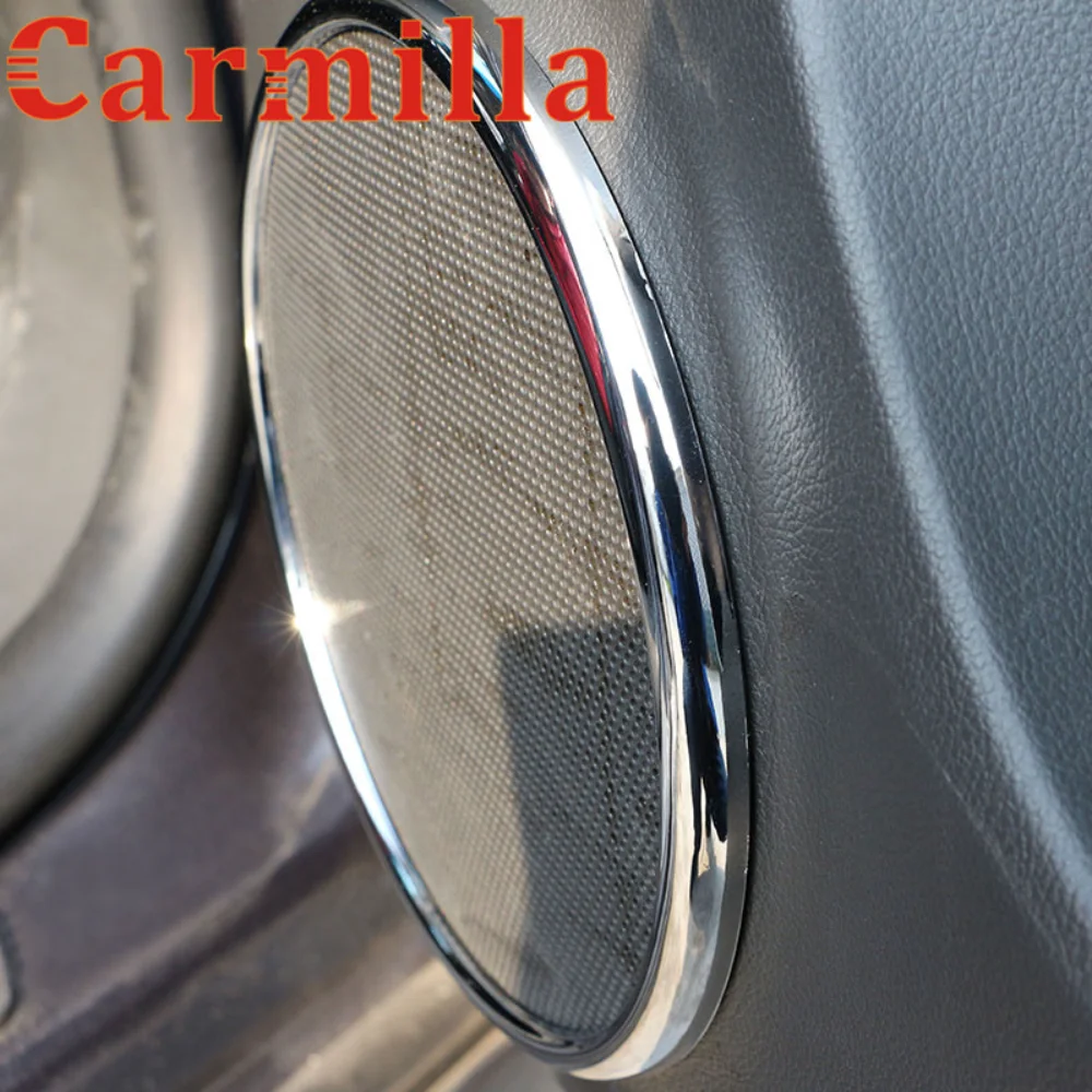 ABS Chrome Speaker Ring Horn Sound Decorative Circle Trim Sticker for Chevrolet Chevy Cruze 2009 - 2015 Accessories 4pcs/set
ABS Chrome Speaker Ring Horn Sound Decorative Circle Trim Sticker for Chevrolet Chevy Cruze 2009 - 2015 Accessories 4pcs/set