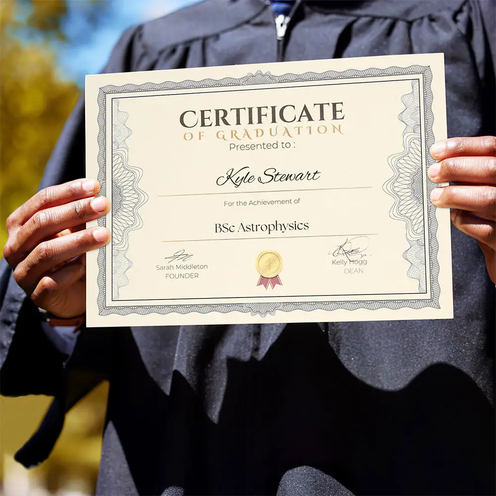 15 Sheets Award Certificate Paper A4 Blank Cardstock Printable for Student Diplomas Academic Achievement Recognition Certificate
15 Sheets Award Certificate Paper A4 Blank Cardstock Printable for Student Diplomas Academic Achievement Recognition Certificate