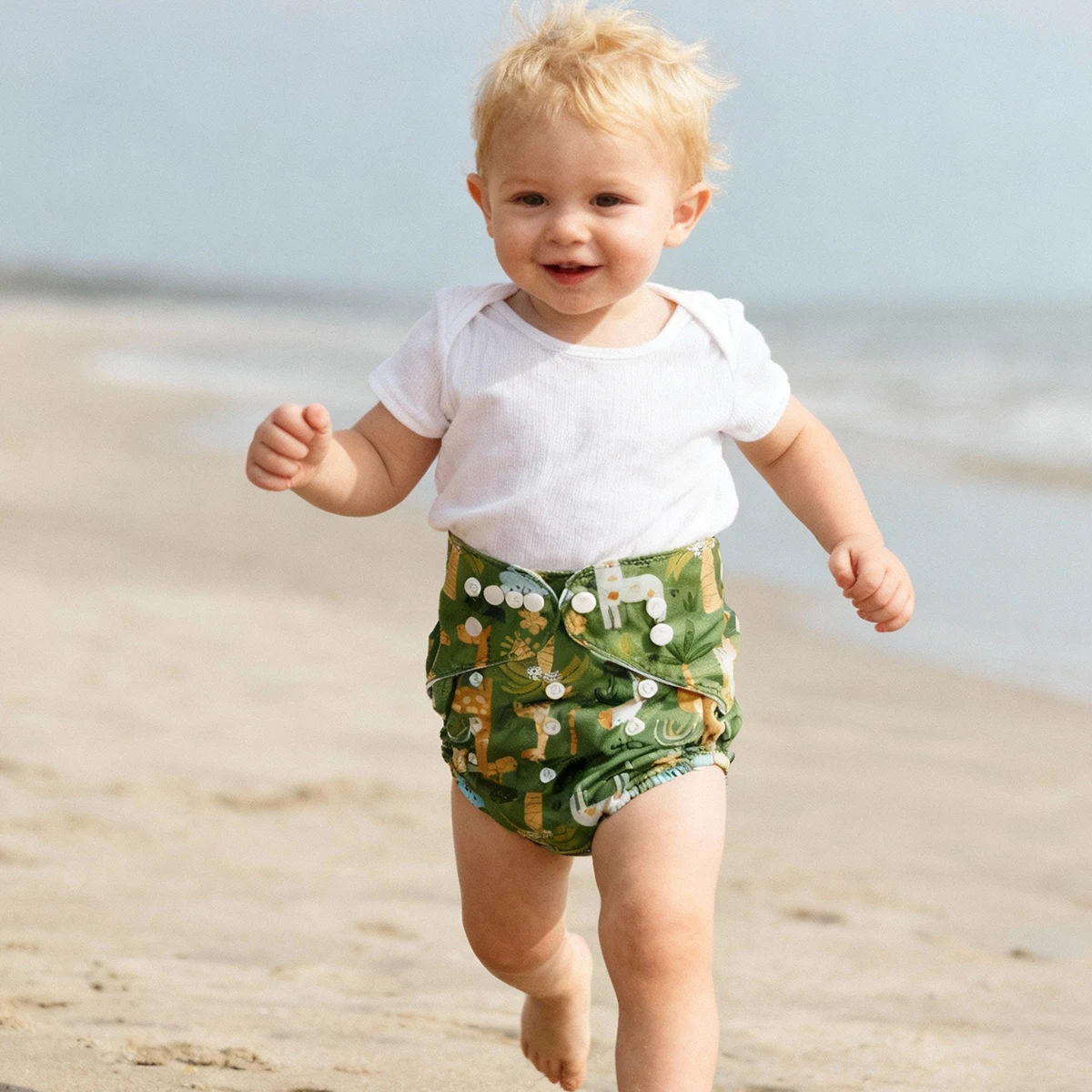 Happyflute Pocket Diaper Set 3-15kg with 3 Inserts Suede Cloth Inner - Washable Reusable Absorbent Adjustable Baby Nappy Cover
Happyflute Pocket Diaper Set 3-15kg with 3 Inserts Suede Cloth Inner - Washable Reusable Absorbent Adjustable Baby Nappy Cover