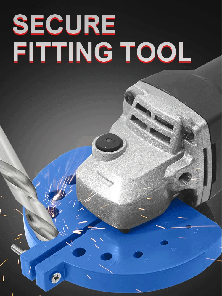 Angle Grinder Refit Burr Devices High-Precision Drill Bit Sharpener Multi-Size Grinding Polishing Tool with Angle Fixation Clamp
Angle Grinder Refit Burr Devices High-Precision Drill Bit Sharpener Multi-Size Grinding Polishing Tool with Angle Fixation Clamp