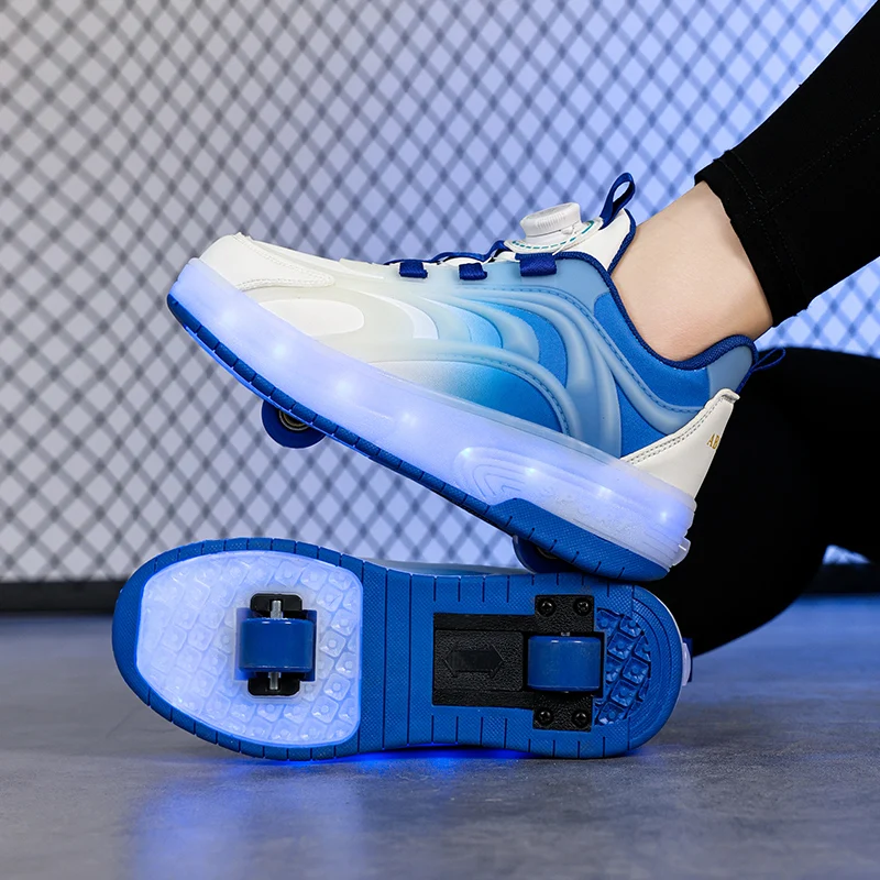 Winter 2025 Heelys (New) for Girls: Wear-Resistant Invisible 4-Wheel Auto-Retractable Sports Roller Shoes
Winter 2025 Heelys (New) for Girls: Wear-Resistant Invisible 4-Wheel Auto-Retractable Sports Roller Shoes