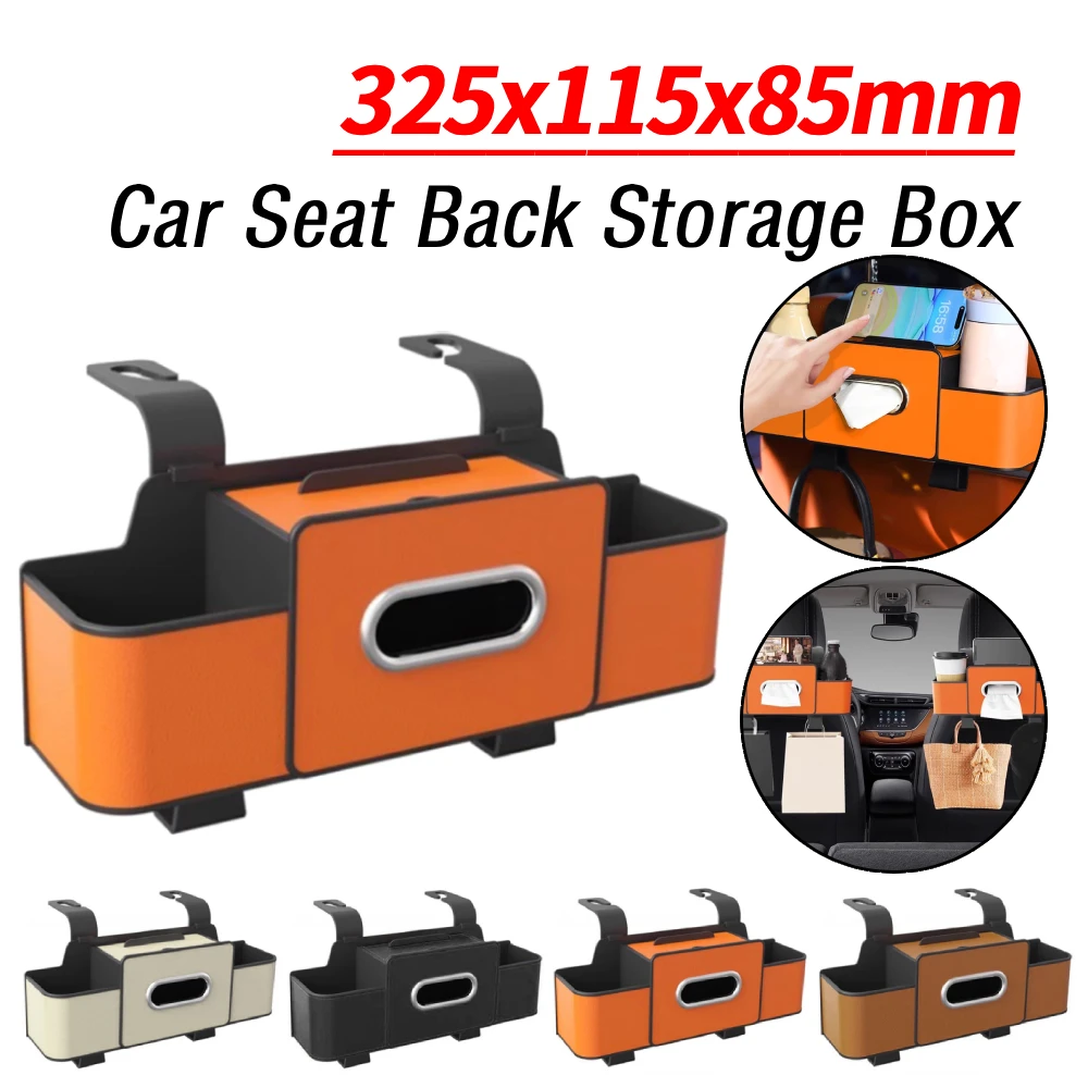 Car Seat Back Storage Box Multi-Functional Vehicle Mounted Tissue Box Rear Seat Storage Cup Holder Hook Automobile Accessories
Car Seat Back Storage Box Multi-Functional Vehicle Mounted Tissue Box Rear Seat Storage Cup Holder Hook Automobile Accessories