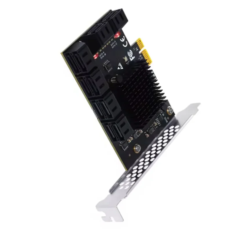 Карта расширения AM-PCIE Sata Конвертер Pcie в SATA III для карты расширения ПК 12-портовая
Карта расширения AM-PCIE Sata Конвертер Pcie в SATA III для карты расширения ПК 12-портовая