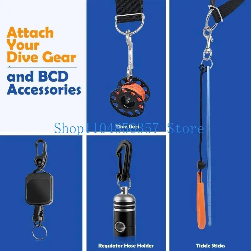 2Pcs Scubas Diving Dives Weight Belt Keeper Stainless Steel Weight Belt D Rings Slide Buckles Strap Belt Keeper Easy to Use
2Pcs Scubas Diving Dives Weight Belt Keeper Stainless Steel Weight Belt D Rings Slide Buckles Strap Belt Keeper Easy to Use