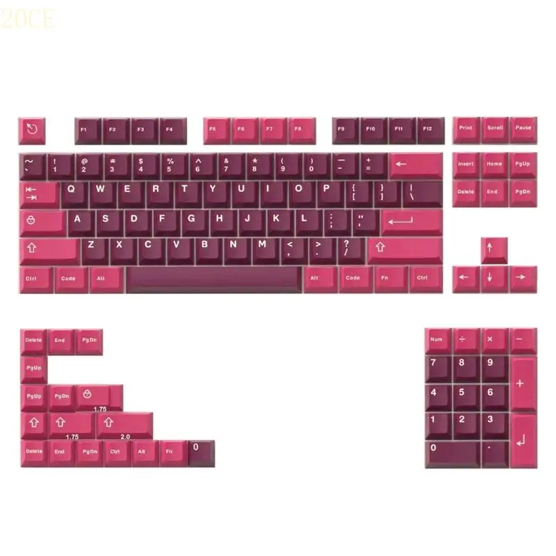 20ce Двухцветный впрыск Red Keycaps 121keys Легкопродась вишнепроницаемые набор клавиш
20ce Двухцветный впрыск Red Keycaps 121keys Легкопродась вишнепроницаемые набор клавиш