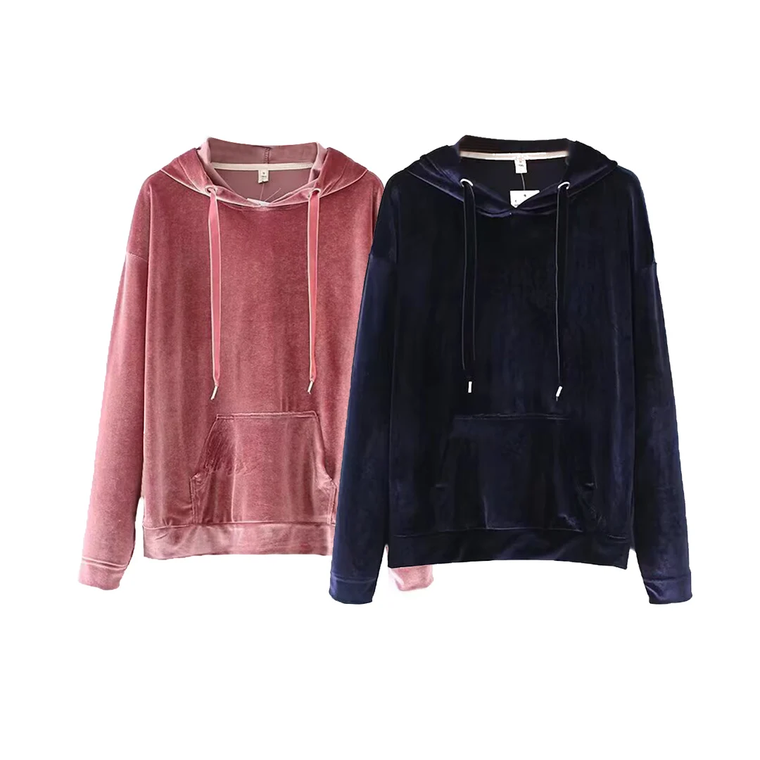 Topenomi Velvet Hooded Sweatshirts Women 2025 Autumn Winter Simple Versatile Pocket Coat Tops Korean Chic Vintage Casual Hoodies
Topenomi Velvet Hooded Sweatshirts Women 2025 Autumn Winter Simple Versatile Pocket Coat Tops Korean Chic Vintage Casual Hoodies