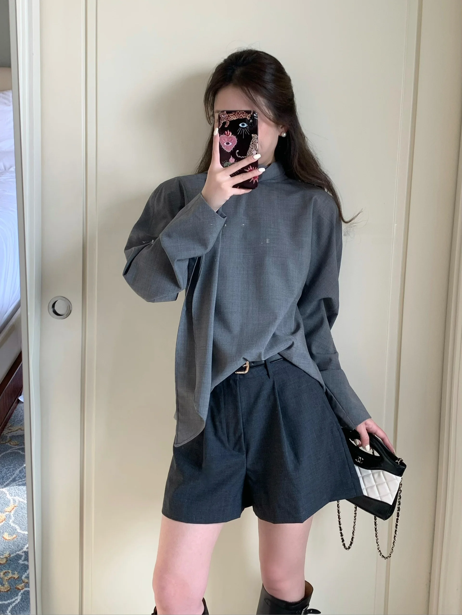 Женская блузка с длинным рукавом в стиле Jennie, прямого кроя, из смесовой ткани (полиэстер и шерсть), зимняя коллекция
Женская блузка с длинным рукавом в стиле Jennie, прямого кроя, из смесовой ткани (полиэстер и шерсть), зимняя коллекция