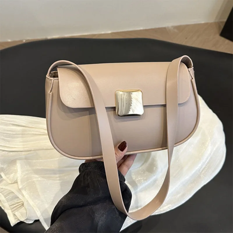 Fashion Women Shoulder Bag Small PU Leather Female Handag Trend Classic Handle Handbag Simple Underarm Tote
Fashion Women Shoulder Bag Small PU Leather Female Handag Trend Classic Handle Handbag Simple Underarm Tote