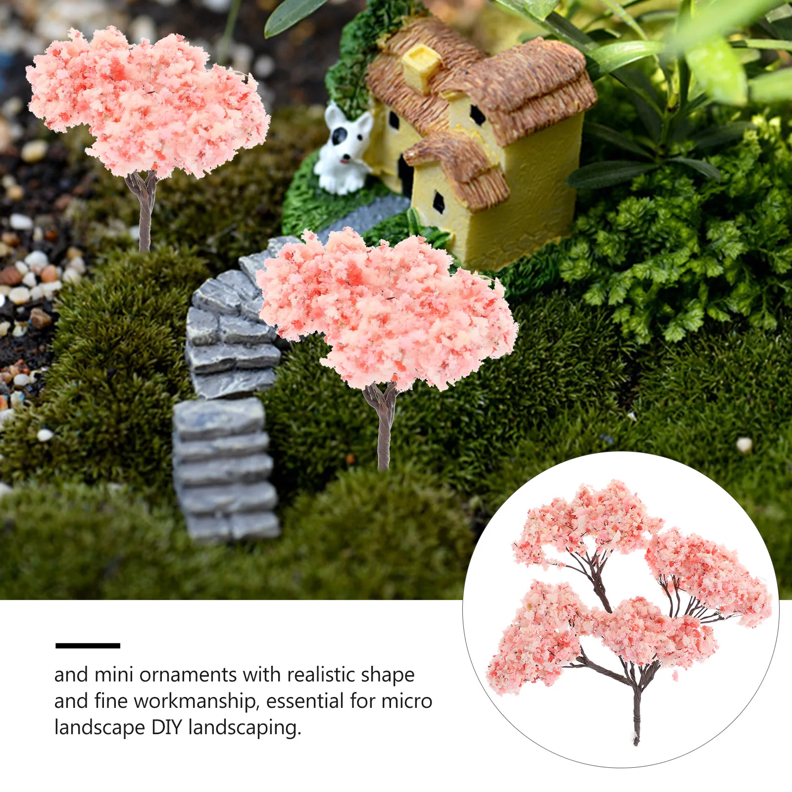 10PCS Simulation Tree Ornaments Realistic Shape Mini Landscape DIY Gardening Decor Terrarium Container Garden Sculpture
10PCS Simulation Tree Ornaments Realistic Shape Mini Landscape DIY Gardening Decor Terrarium Container Garden Sculpture