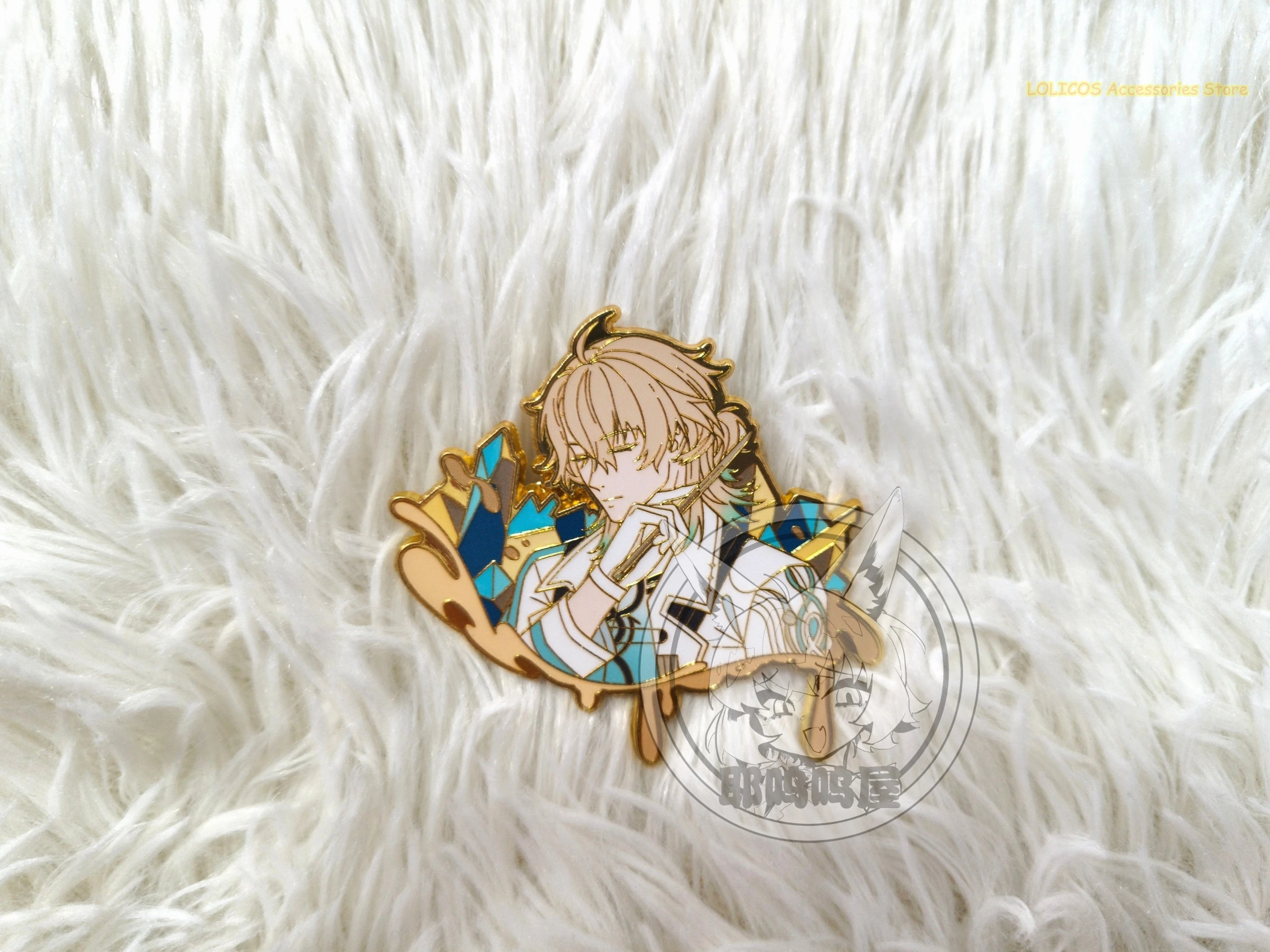 Game Wuthering Waves LUUK HERSSEN Theme Metal Badge Brooch Pins Anime Collection Game Cosplay Backpack Pendant Clothes Decor
Game Wuthering Waves LUUK HERSSEN Theme Metal Badge Brooch Pins Anime Collection Game Cosplay Backpack Pendant Clothes Decor