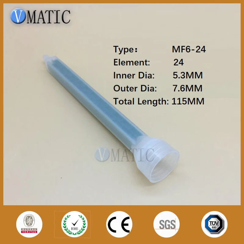 Free Shipping 5Pcs Resin Static Mixer MF06-24 Mixing Nozzles Screw Mouth Silicone Plastic Mixing Tube Nozzle
Free Shipping 5Pcs Resin Static Mixer MF06-24 Mixing Nozzles Screw Mouth Silicone Plastic Mixing Tube Nozzle