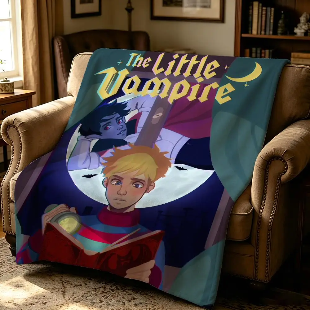 art T-The Little Vampire Fan-made-d Throw Thick Comfort Flannel Quilt, Multi-scene Use Indoor Outdoor Daily Nap
art T-The Little Vampire Fan-made-d Throw Thick Comfort Flannel Quilt, Multi-scene Use Indoor Outdoor Daily Nap