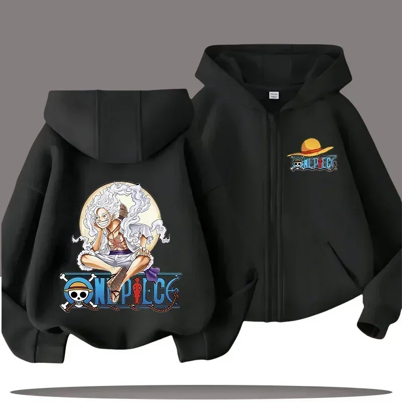 One Pieces Kids Zipper Hoodie Cartoon Print Clothes Anime Long-sleeved Luffy Zoro Hooded Sweatshirt Casual Top for Boys Girls
One Pieces Kids Zipper Hoodie Cartoon Print Clothes Anime Long-sleeved Luffy Zoro Hooded Sweatshirt Casual Top for Boys Girls