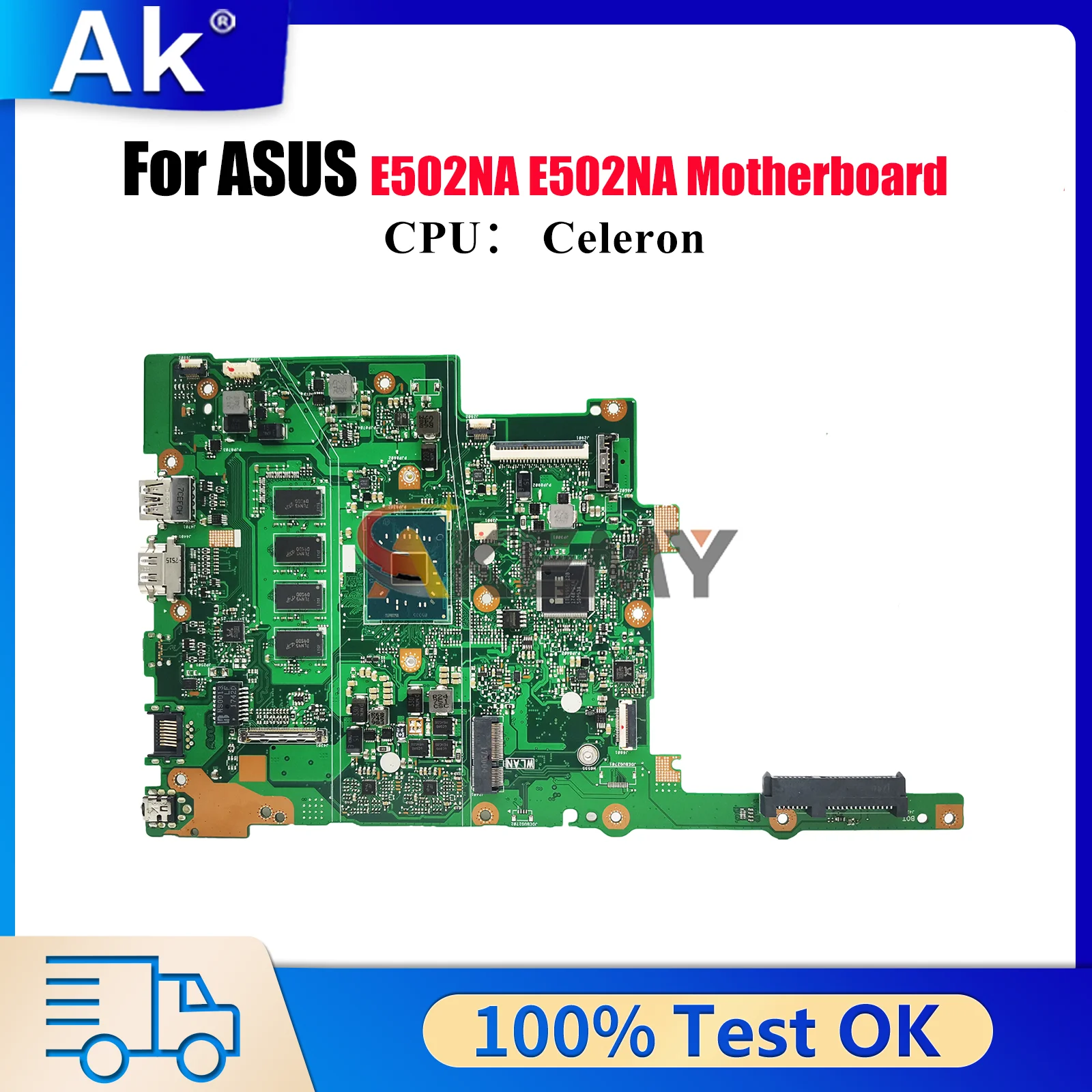 E502NA Материнская плата для ноутбука ASUS EeeBook E502N E502NA Материнская плата для ноутбука с процессором Celeron 100% тестирование ОК быстрая доставка stk
E502NA Материнская плата для ноутбука ASUS EeeBook E502N E502NA Материнская плата для ноутбука с процессором Celeron 100% тестирование ОК быстрая доставка stk