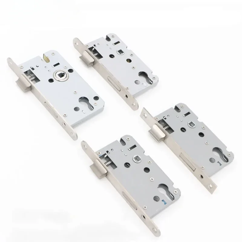 5850 Lock body,Indoor wooden door handle lock mechanical body ,Silent tongue,Round panel Square panel,180x20,165x22
5850 Lock body,Indoor wooden door handle lock mechanical body ,Silent tongue,Round panel Square panel,180x20,165x22