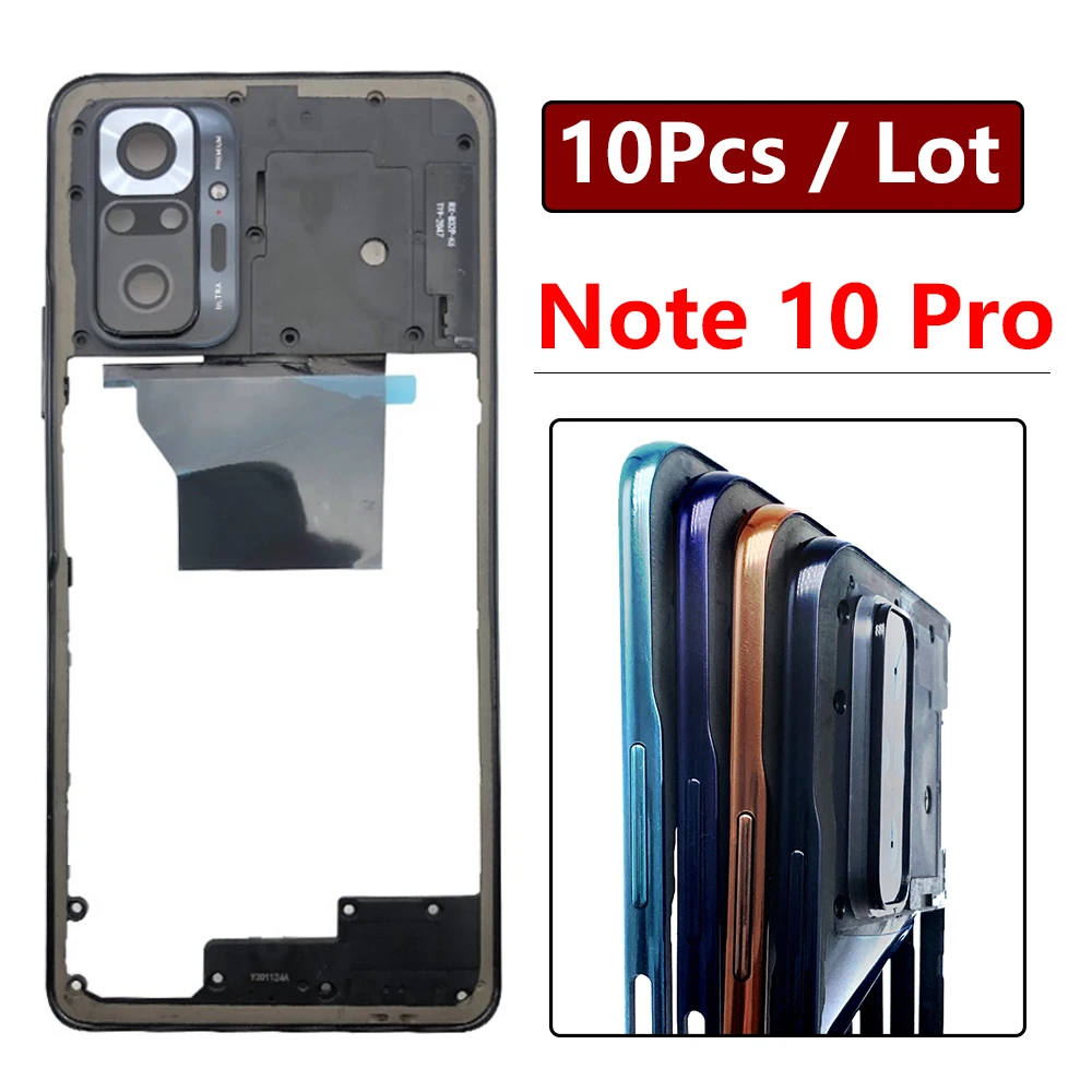 10Pcs/Lot, New For Xiaomi Redmi Note 10 Pro Middle Frame Housing Case Middle Frame Bezel Middle Plate Replacement
10Pcs/Lot, New For Xiaomi Redmi Note 10 Pro Middle Frame Housing Case Middle Frame Bezel Middle Plate Replacement