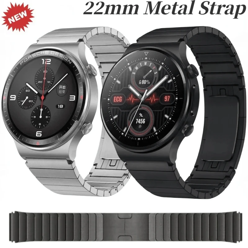 Металлический ремешок 22 мм для Huawei Watch 5/GT6-5-4-3 Pro 2e 46 мм, оригинальный браслет из нержавеющей стали Amazfit GTR4/3 ar Samsung GeS3 Correa
Металлический ремешок 22 мм для Huawei Watch 5/GT6-5-4-3 Pro 2e 46 мм, оригинальный браслет из нержавеющей стали Amazfit GTR4/3 ar Samsung GeS3 Correa