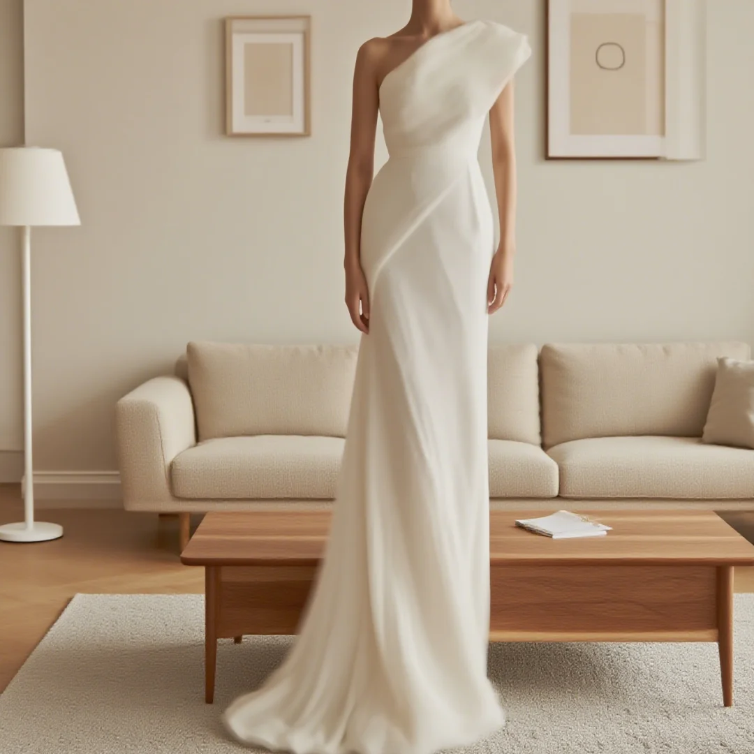 Customized single-shoulder sleeveless jersey evening dress formal evening dresses birthday party prom gowns for women
Customized single-shoulder sleeveless jersey evening dress formal evening dresses birthday party prom gowns for women