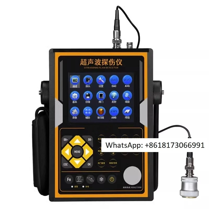 Portable ultrasonic steel pipe weld crack non-destructive testing instrument
Portable ultrasonic steel pipe weld crack non-destructive testing instrument