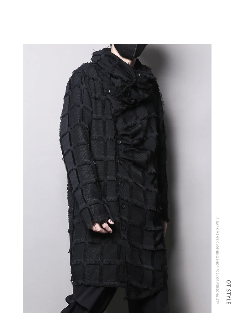 Asymmetric Design Men's Long Coat k Series Special Material High Collar Scarf Svel Faion Urban Sle Autumn Windbr...
Asymmetric Design Men's Long Coat k Series Special Material High Collar Scarf Svel Faion Urban Sle Autumn Windbr...