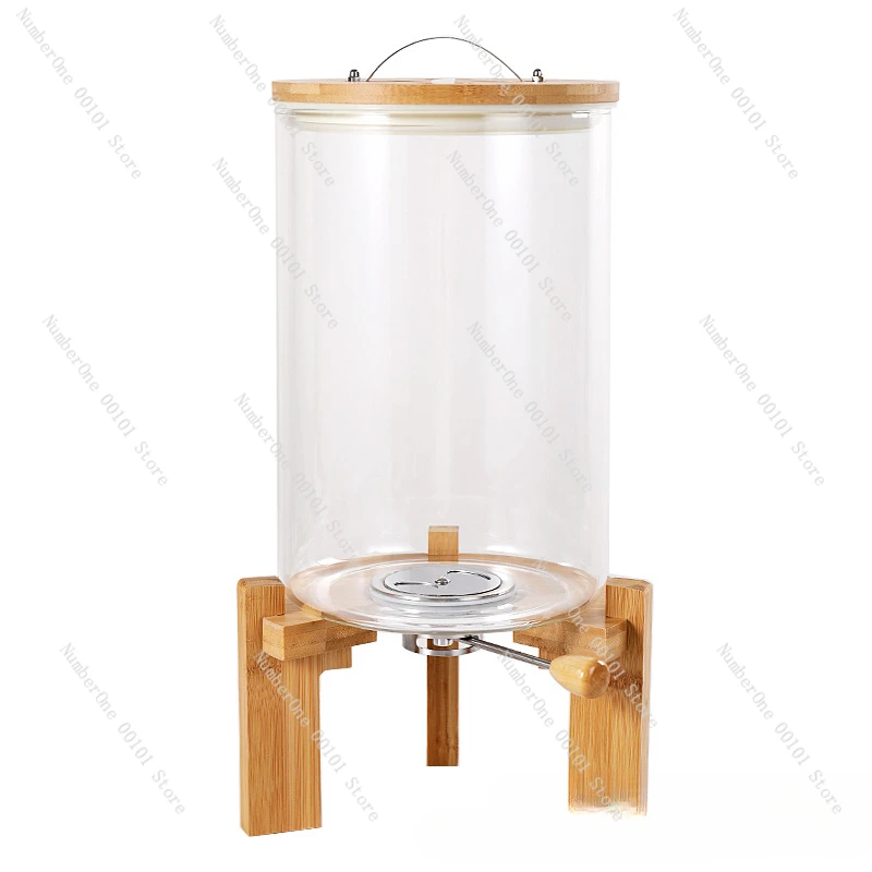 High borosilicate glass metering rice bucket, miscellaneous grain storage box, rice tank large moisture-proof and insect-proof
High borosilicate glass metering rice bucket, miscellaneous grain storage box, rice tank large moisture-proof and insect-proof