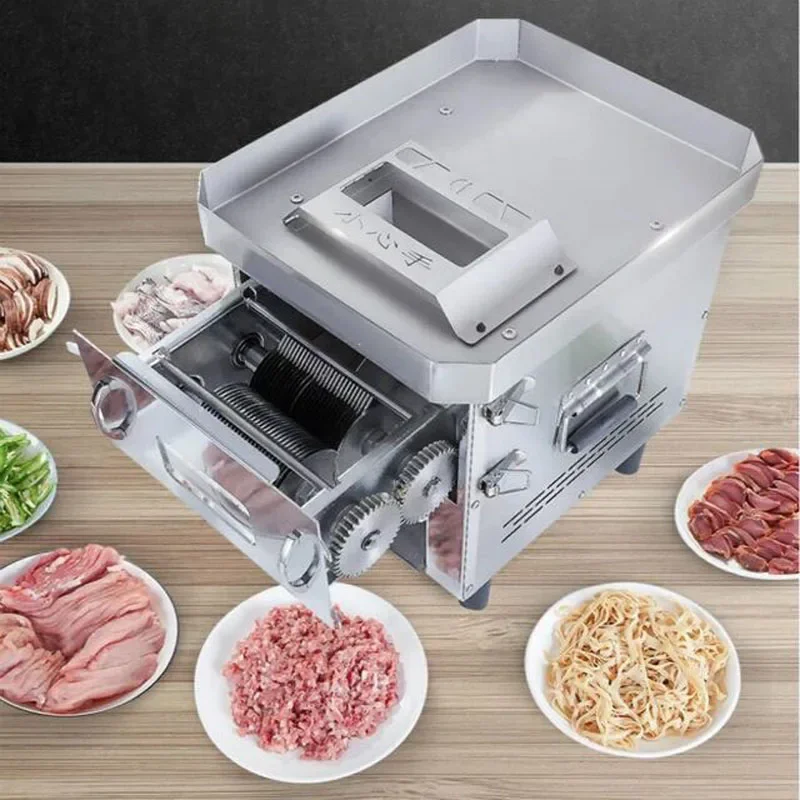 Electric Meat Cutter Household Stainless Steel Automatic Vegetable Cutter 110V-220VHome Electric Soft Vegetables Slicer
Electric Meat Cutter Household Stainless Steel Automatic Vegetable Cutter 110V-220VHome Electric Soft Vegetables Slicer