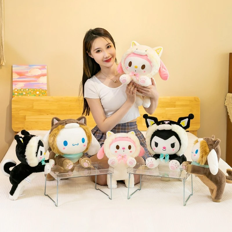 Sanrio My Melody Cinnamoroll Kawaii Kuromi Cartoon Plush Doll Y2k Popular Fuzzy Huggable Soft Stuffed Plushie Doll Toys Gift
Sanrio My Melody Cinnamoroll Kawaii Kuromi Cartoon Plush Doll Y2k Popular Fuzzy Huggable Soft Stuffed Plushie Doll Toys Gift