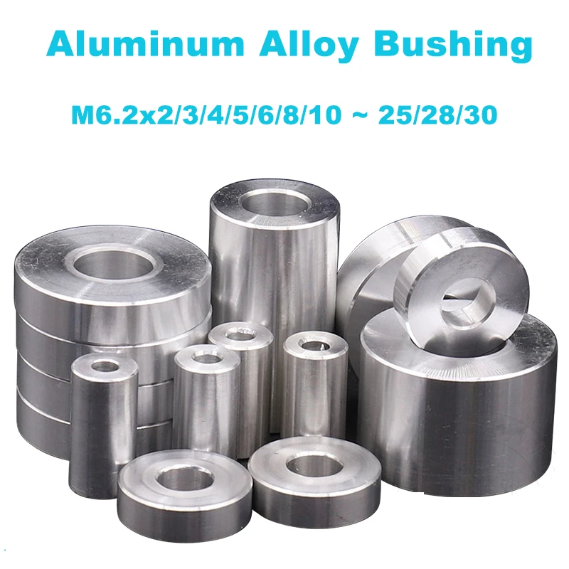 M6 Aluminum Alloy Flat Washer CNC Sleeve Bushing Gasket Non-threaded Stand-off Spacer For RC Model Part
M6 Aluminum Alloy Flat Washer CNC Sleeve Bushing Gasket Non-threaded Stand-off Spacer For RC Model Part