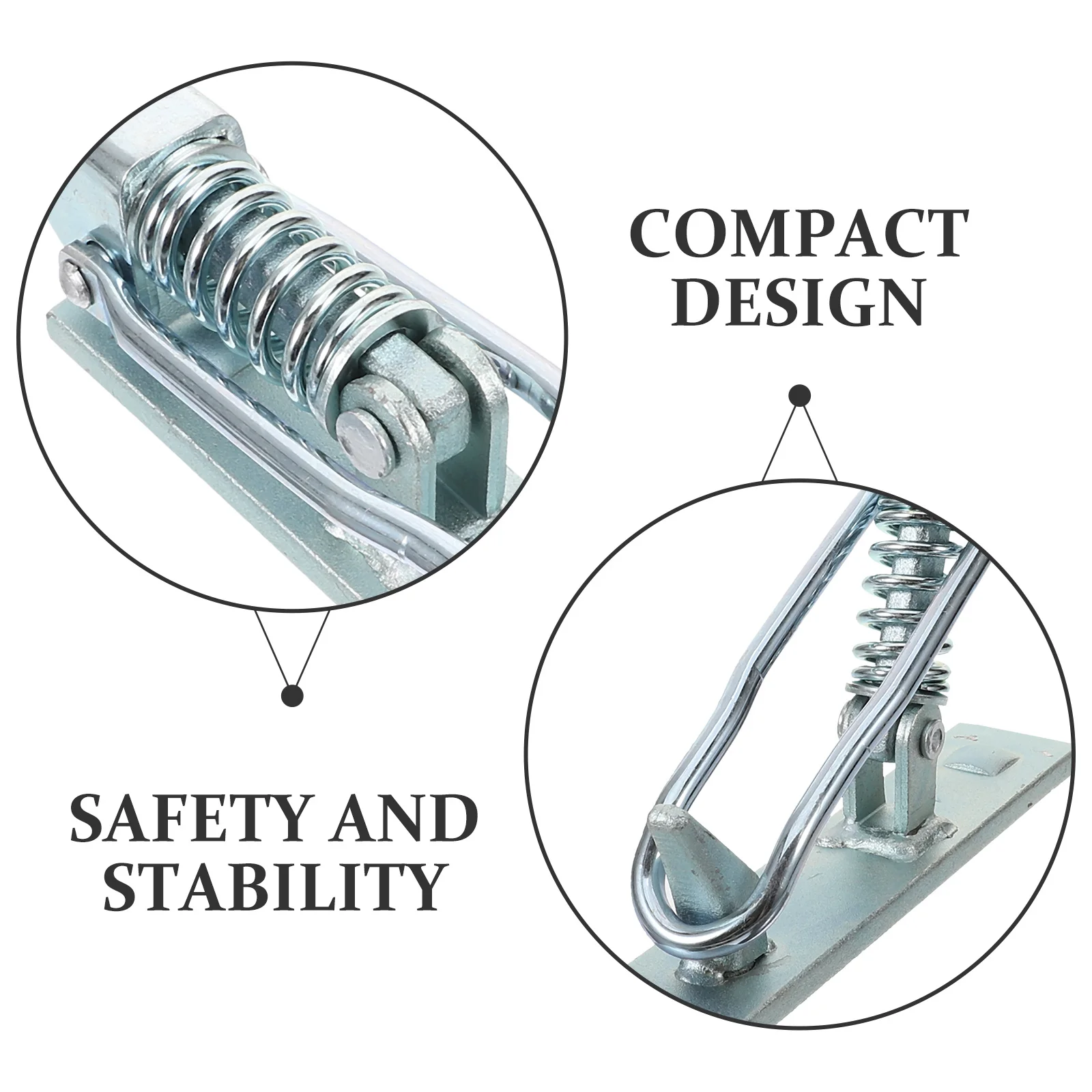 Пружинный зажим, фиксирующий штифт, углеродистая сталь, сверхмощная муфта для прицепа, замена для грузовиков, прицепов, контейнеров, сцеп для прицепа
Пружинный зажим, фиксирующий штифт, углеродистая сталь, сверхмощная муфта для прицепа, замена для грузовиков, прицепов, контейнеров, сцеп для прицепа