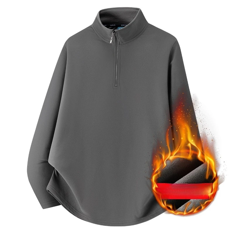 Весна 2026, мужские толстовки на молнии на четверть, облегающие уличные пуловеры с воротником-стойкой, свитера, полуводолазка, вязаная уличная толстовка с капюшоном
Весна 2026, мужские толстовки на молнии на четверть, облегающие уличные пуловеры с воротником-стойкой, свитера, полуводолазка, вязаная уличная толстовка с капюшоном