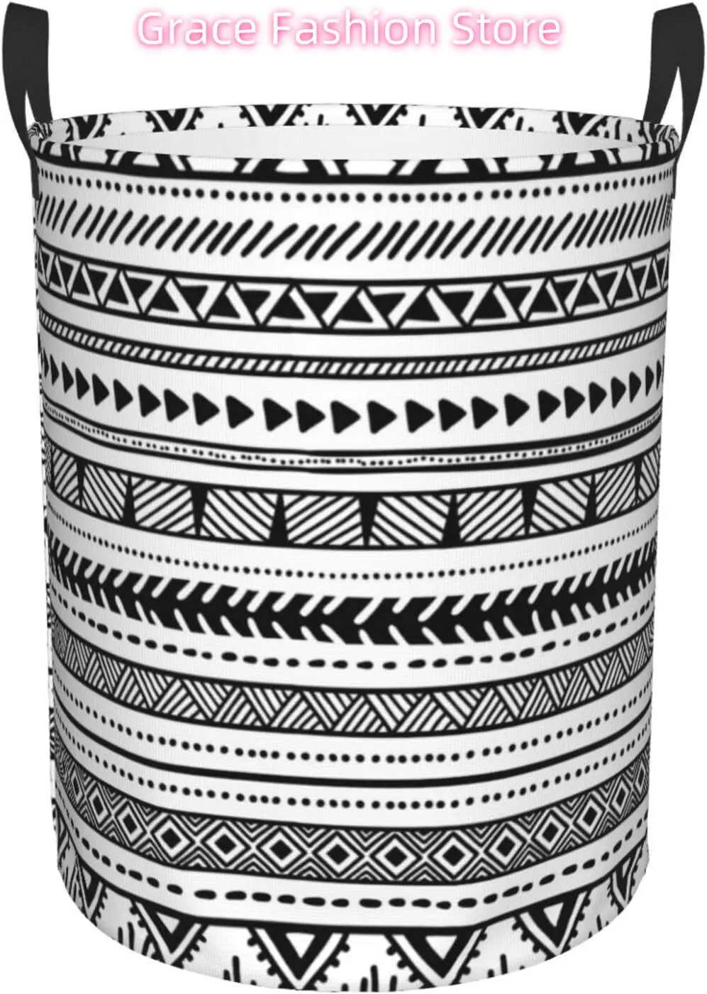 Laundry Basket Black and White Pattern Laundry Hamper Waterproof Idea Hampers for Laundry,Large Collapsible Laundry Baskets with
Laundry Basket Black and White Pattern Laundry Hamper Waterproof Idea Hampers for Laundry,Large Collapsible Laundry Baskets with