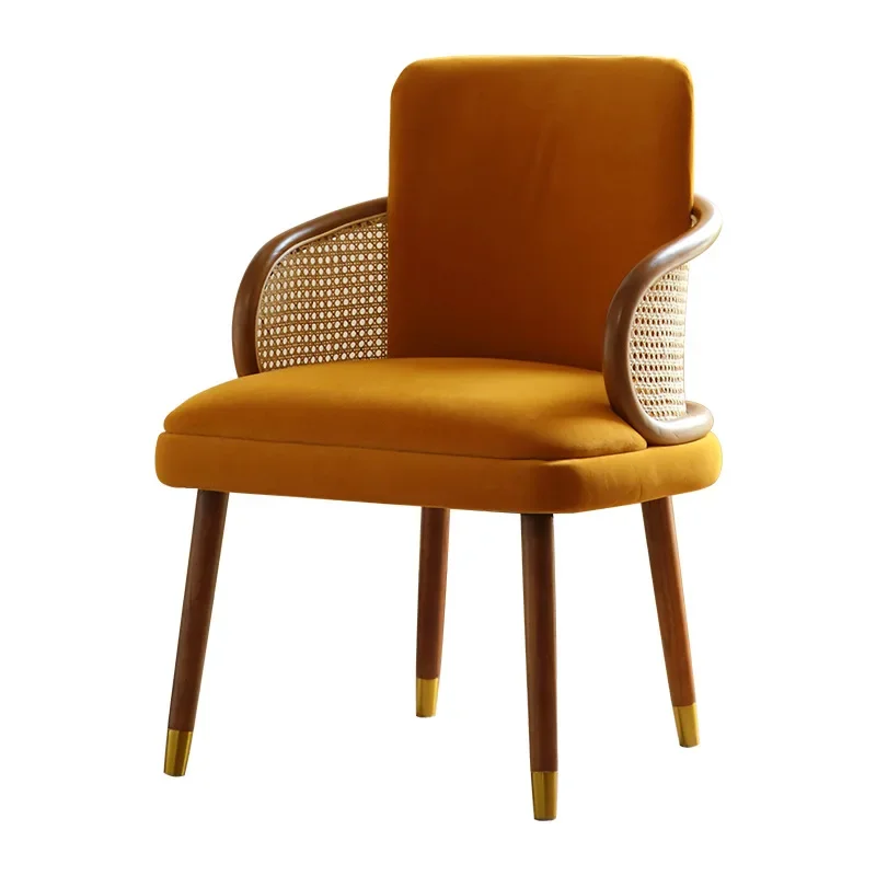 Dining chair light luxury homestay rattan leisure back Nordic dining table coffee hotel stool
Dining chair light luxury homestay rattan leisure back Nordic dining table coffee hotel stool