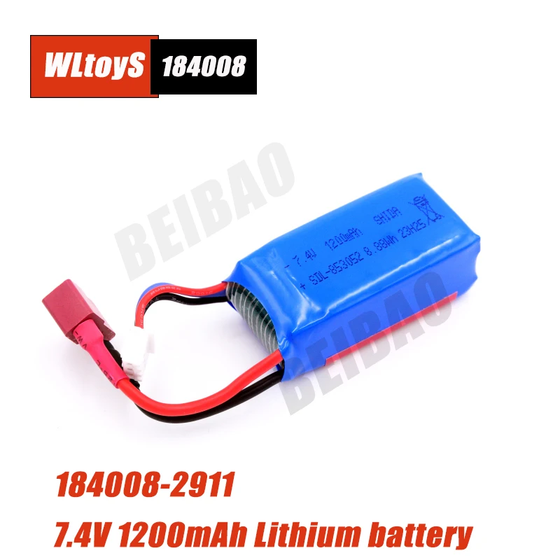 WLtoys 184008 Пульт дистанционного управления 184008 -Б 184008 -2911 Литиевая батарея 7,4 В 1200 мАч Аксессуары
WLtoys 184008 Пульт дистанционного управления 184008 -Б 184008 -2911 Литиевая батарея 7,4 В 1200 мАч Аксессуары