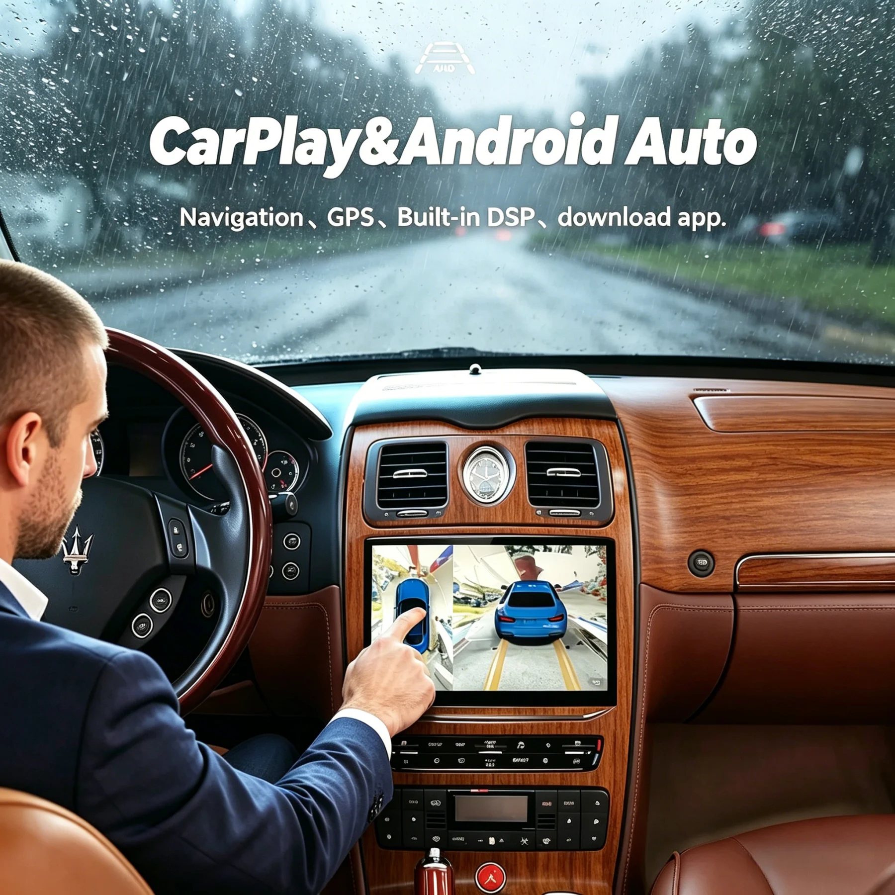 10.26" Car Android Radio Touch Screen For Maserati Quattroporte 2004-2012 GPS Navi Stereo CarPlay Multimedia Video Head Unit
10.26" Car Android Radio Touch Screen For Maserati Quattroporte 2004-2012 GPS Navi Stereo CarPlay Multimedia Video Head Unit