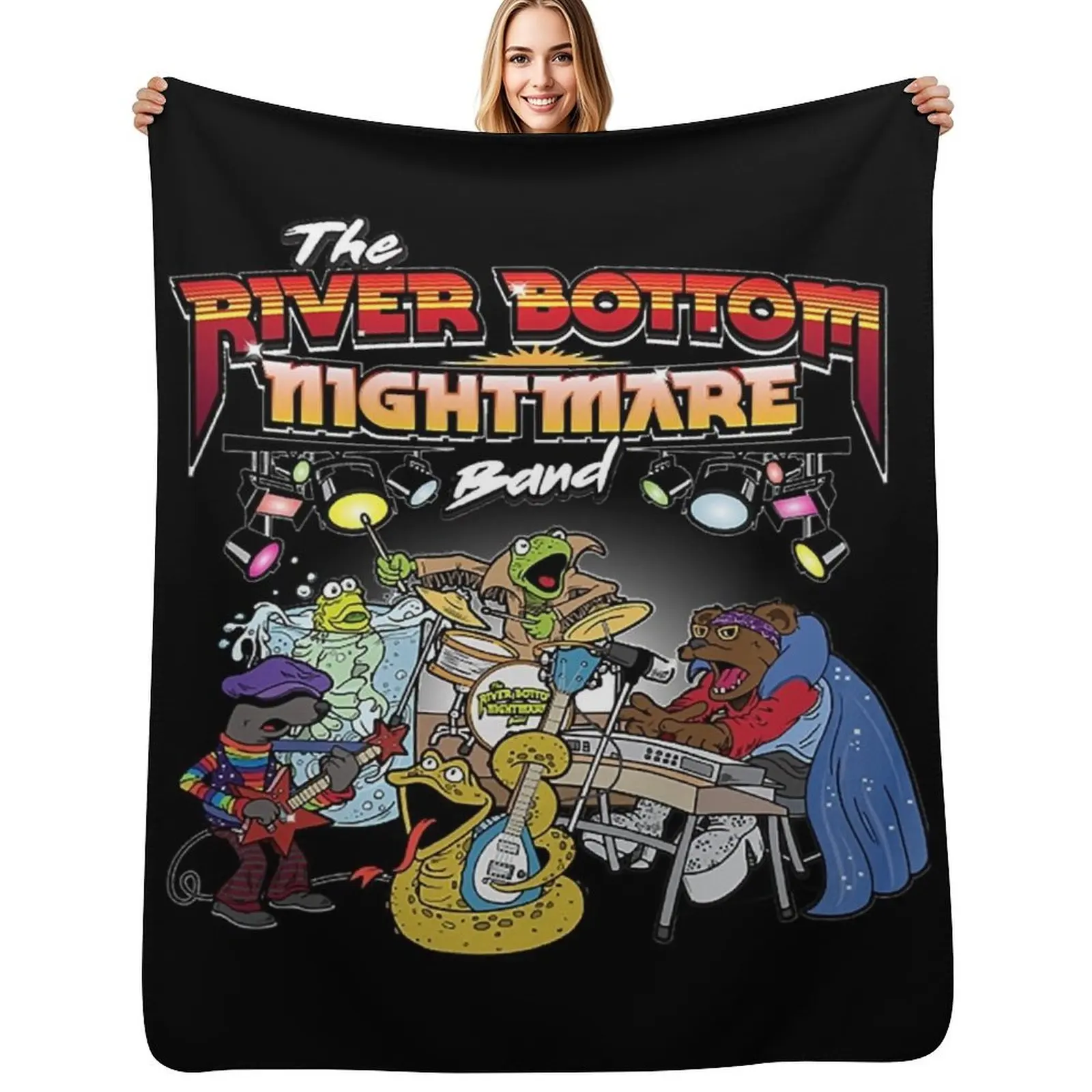River Bottom Nightmare Band 5 Throw Blanket Foldable Soft Warm Blanket for Outdoor Use
River Bottom Nightmare Band 5 Throw Blanket Foldable Soft Warm Blanket for Outdoor Use