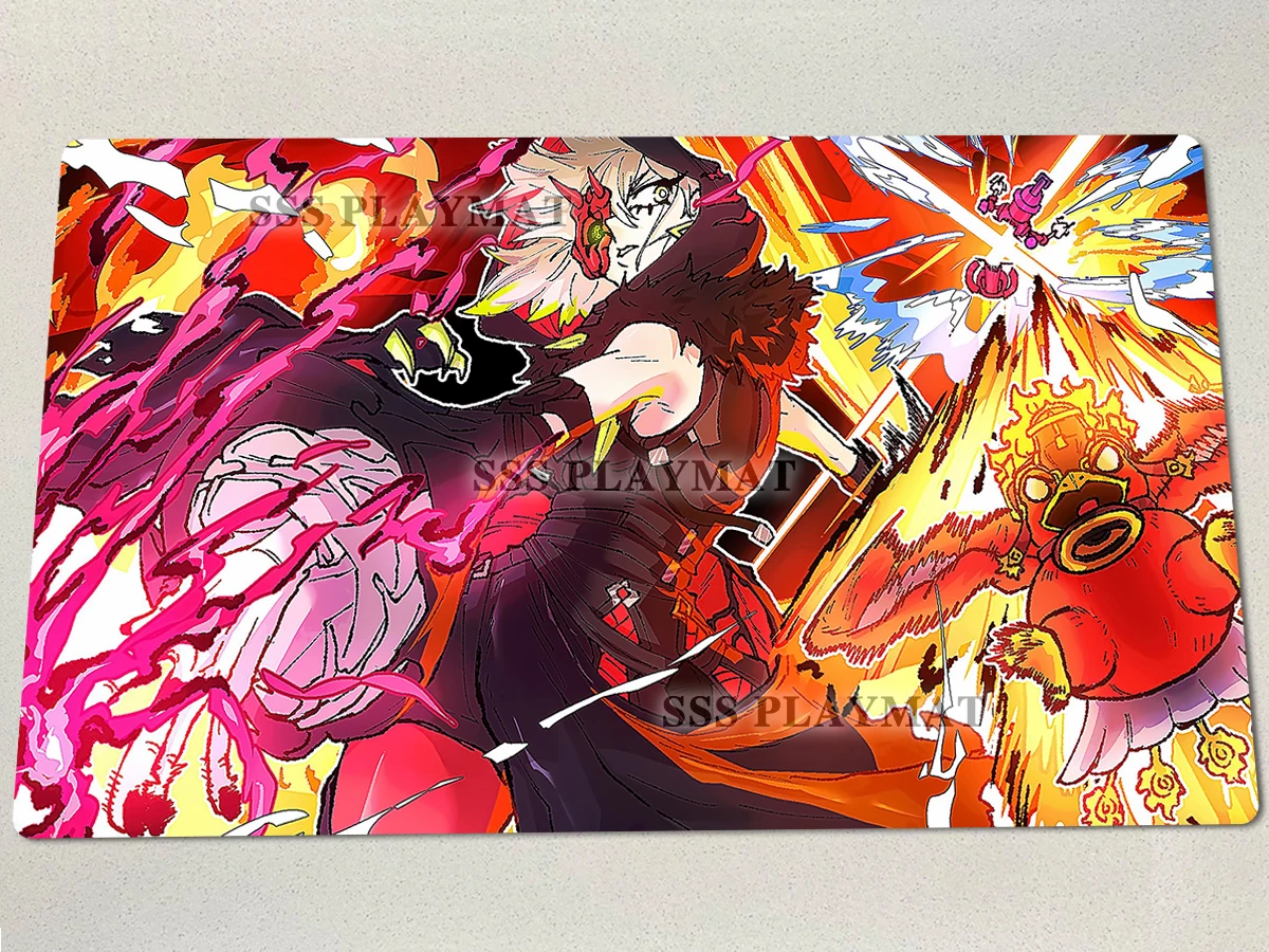 YuGiOh Diabellstar The Black Witch Playmat Legendary Fire King Ponix TCG CCG Mat Trading Card Game Mat Rubber Mouse Pad Free Bag
YuGiOh Diabellstar The Black Witch Playmat Legendary Fire King Ponix TCG CCG Mat Trading Card Game Mat Rubber Mouse Pad Free Bag