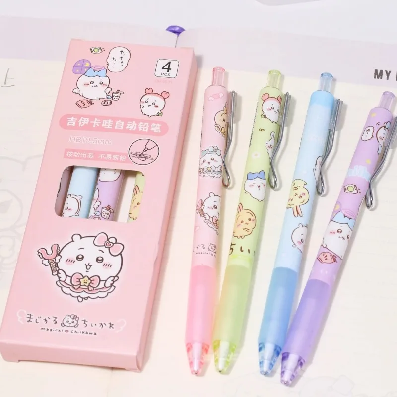 Chiikawaed Cute Cartoon Retractable Click Pencil Set Anti-break Smooth Writing Pencils Practical Stationery for School Students
Chiikawaed Cute Cartoon Retractable Click Pencil Set Anti-break Smooth Writing Pencils Practical Stationery for School Students