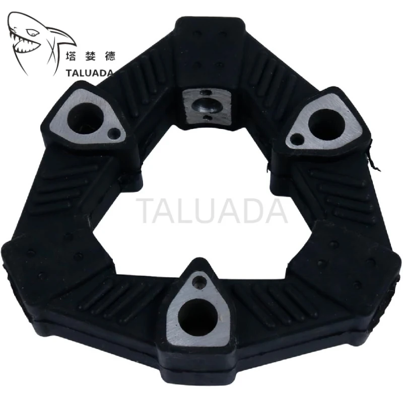 4AS Flexible Rubber Coupling Size 4 For Excavator EX120-5 EX100 Hydraulic Coulper Heavy Duty Equipment Parts High Quality
4AS Flexible Rubber Coupling Size 4 For Excavator EX120-5 EX100 Hydraulic Coulper Heavy Duty Equipment Parts High Quality