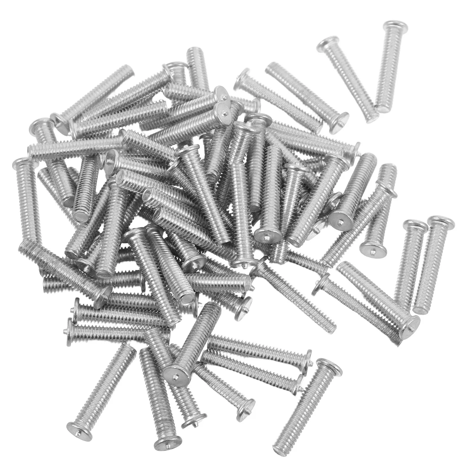 80Pcs Aluminum Auto Sheet Metal Puller 4mm Rivet Nuts Body Dent Aluminum Rivets
80Pcs Aluminum Auto Sheet Metal Puller 4mm Rivet Nuts Body Dent Aluminum Rivets