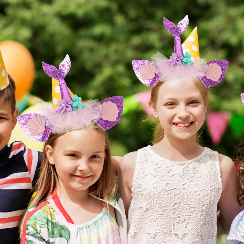 2Pcs Mermaid Headbands for Girls Soft Comfortable Baby Hairband Cute Hair Accessories for Party Daily Wear Photo Shoots 
2Pcs Mermaid Headbands for Girls Soft Comfortable Baby Hairband Cute Hair Accessories for Party Daily Wear Photo Shoots