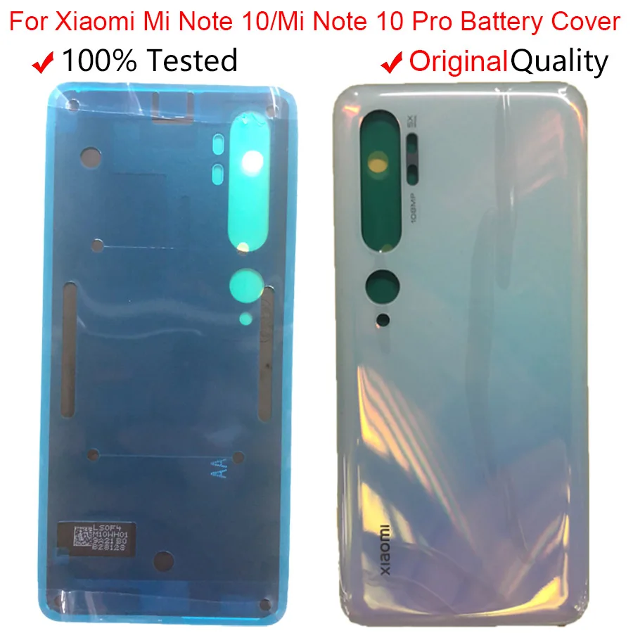 Original for Xiaomi Mi Note 10 Pro Battery Cover Rear Glass Door Housing for Xiaomi Mi Note 10 Mi CC9 Pro Back Battery Cover
Original for Xiaomi Mi Note 10 Pro Battery Cover Rear Glass Door Housing for Xiaomi Mi Note 10 Mi CC9 Pro Back Battery Cover