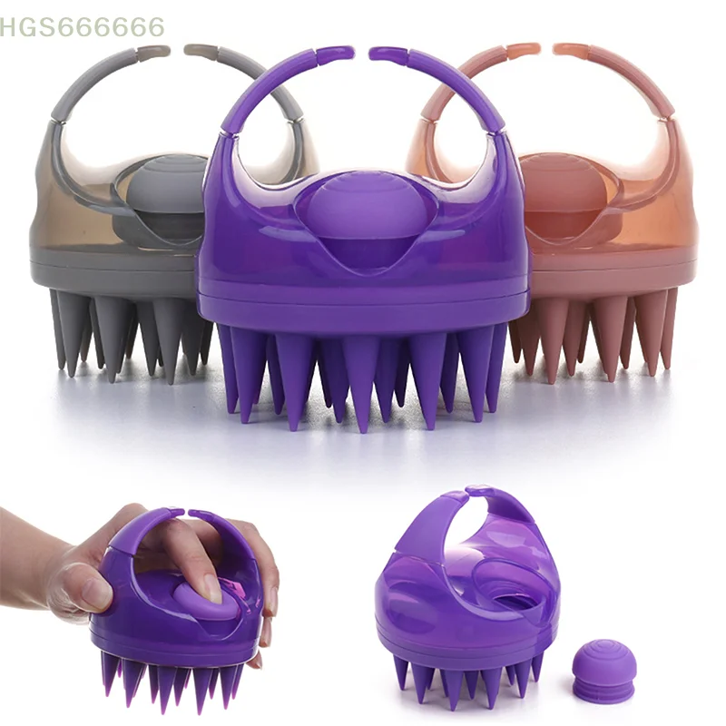 Press-Dispense Silicone Shampoo Brush Oil Dispenser Head Massager With Handle Hair Scrubber Brush Scalp Massager Scalp Brush
Press-Dispense Silicone Shampoo Brush Oil Dispenser Head Massager With Handle Hair Scrubber Brush Scalp Massager Scalp Brush
