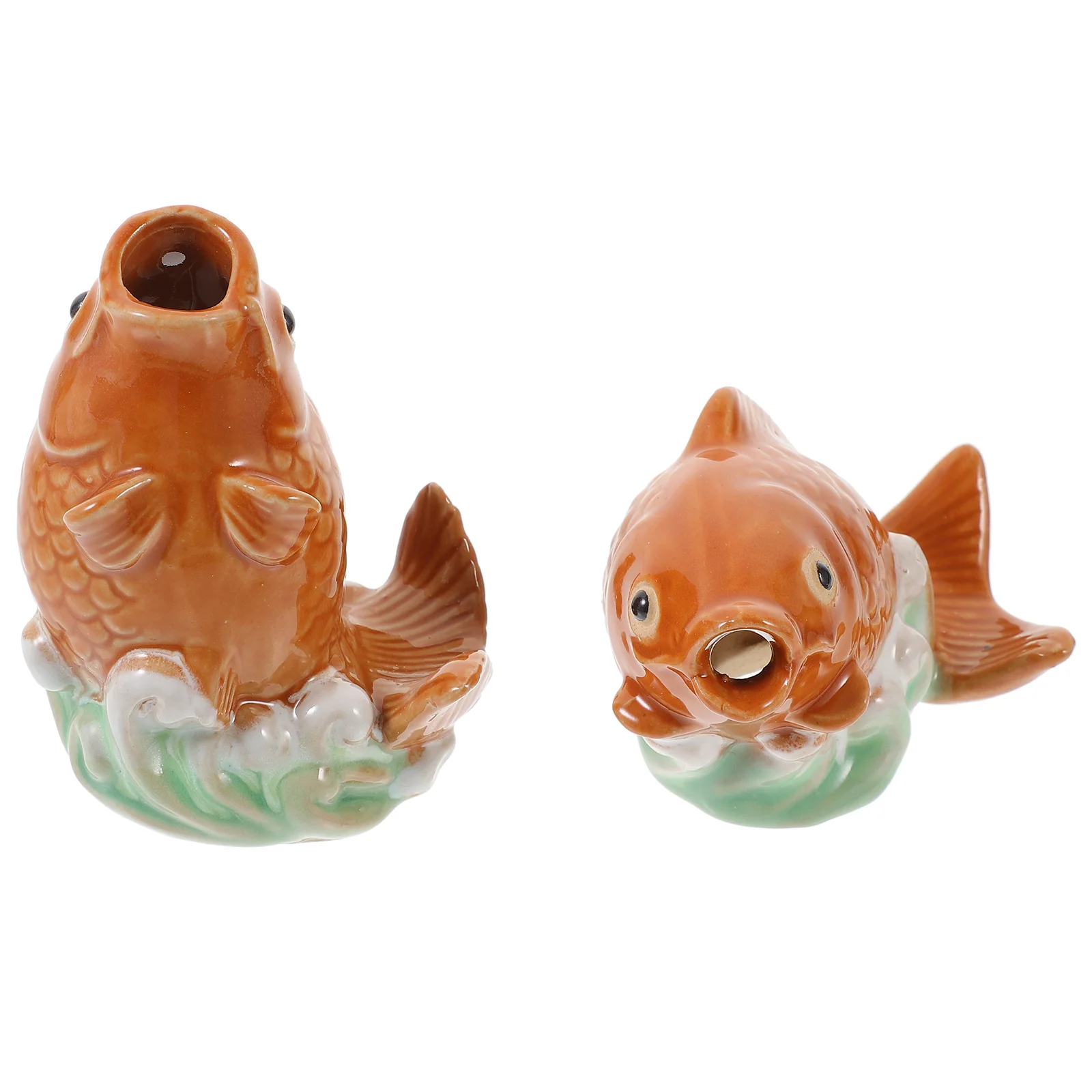 2Pcs Garden Carp Statue Ceramic Fountain Sprinkler Replacement Outdoor Pond Decor Water Spray Nozzle Yard Adornment
2Pcs Garden Carp Statue Ceramic Fountain Sprinkler Replacement Outdoor Pond Decor Water Spray Nozzle Yard Adornment